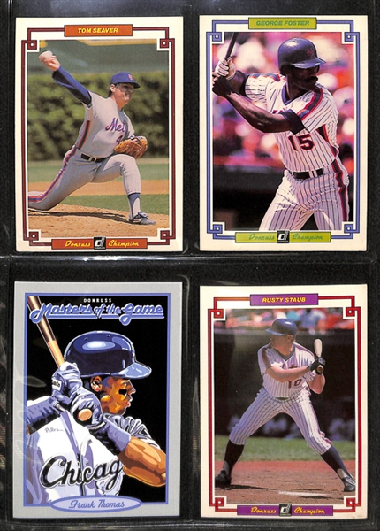 Huge Lot Of Baseball & Football Cards (1960s-2000s) w. 1964 Topps Giant