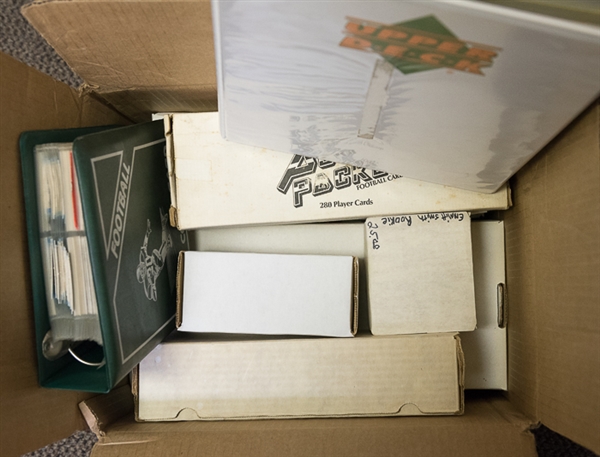 Huge Lot Of Baseball & Football Cards (1960s-2000s) w. 1964 Topps Giant