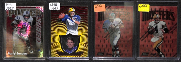 Lot Of 650+ Football Rookies/Stars/Inserts (1980s-2003) 