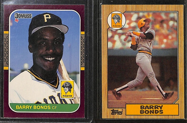 Lot Of 72 Assorted Barry Bonds Cards w. Rookies