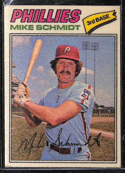 Lot Of 100+ Assorted Mike Schmidt Cards w. 1976 Topps