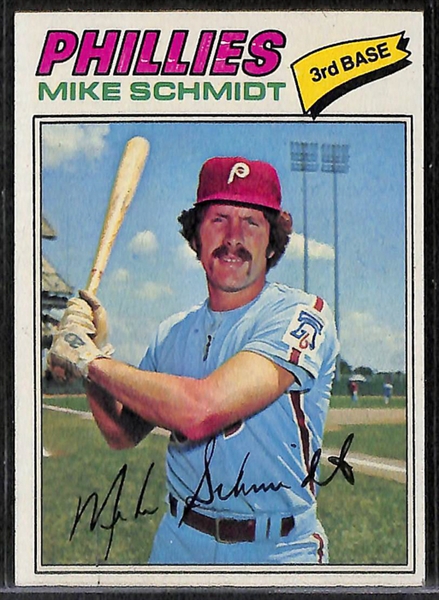 Lot Of 100+ Assorted Mike Schmidt Cards w. 1976 Topps