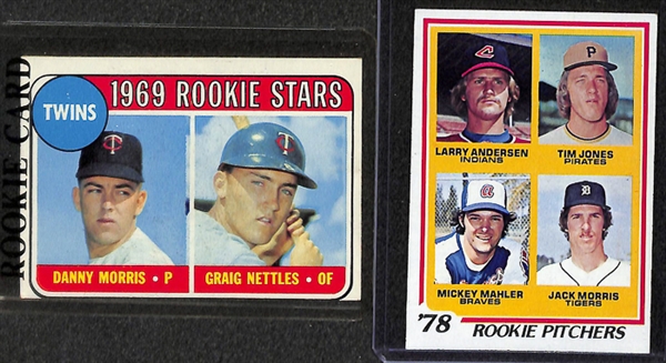 Lot Of 16 Baseball Rookie Cards From 1960s-1970s w. Gossage & Parker
