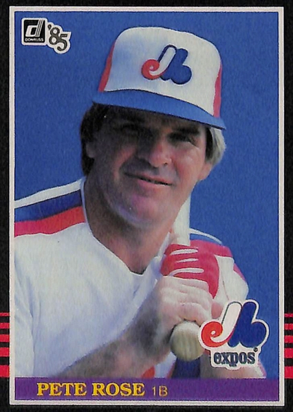 Lot Of 100+ Assorted Pete Rose Cards w. 1977 Topps