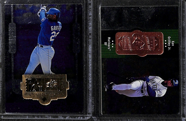 Lot Of 110 Assorted Ken Griffey Jr Cards w. 1989 Upper Deck Rookie & Many Insert Cards