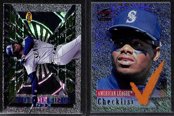 Lot Of 110 Assorted Ken Griffey Jr Cards w. 1989 Upper Deck Rookie & Many Insert Cards