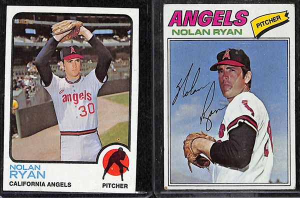 Lot Of 150+ Assorted Nolan Ryan Cards (1973-1990s)