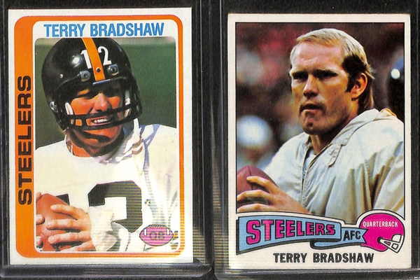 1970s-1980s Steelers Star & Rookie Cards w. 2 Joe Green Rookies