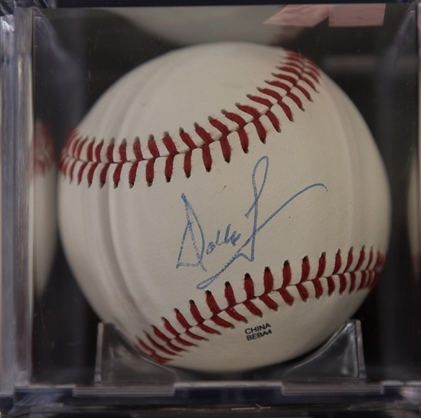 Lot Of 6 Signed Baseballs w. Dallas Green (recently deceased) and Bob Boone