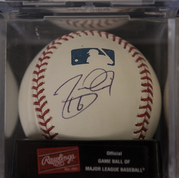 Lot Of 6 Signed Baseballs w. Dallas Green (recently deceased) and Bob Boone
