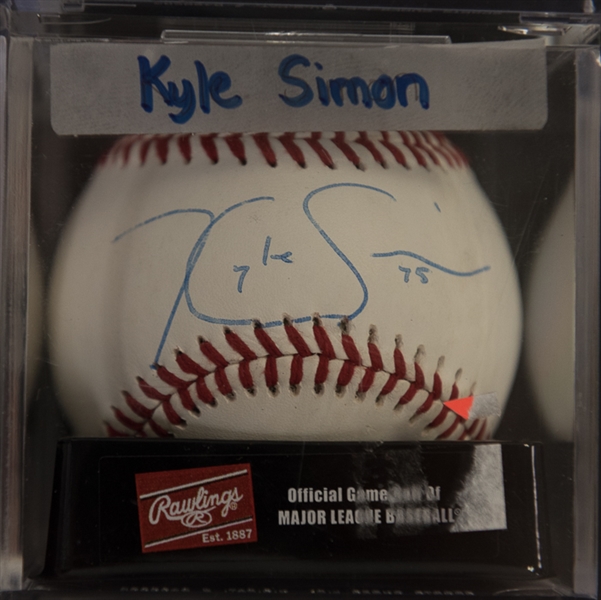 Lot Of 6 Signed Baseballs w. Dallas Green (recently deceased) and Bob Boone
