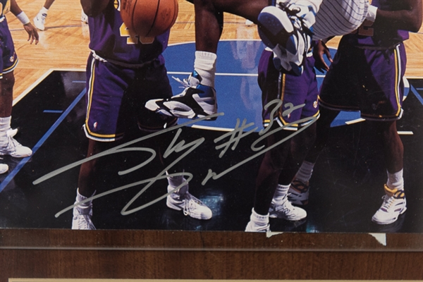 Shaquille O'Neal & Scooter Christenson Signed Basketball Memorabilia