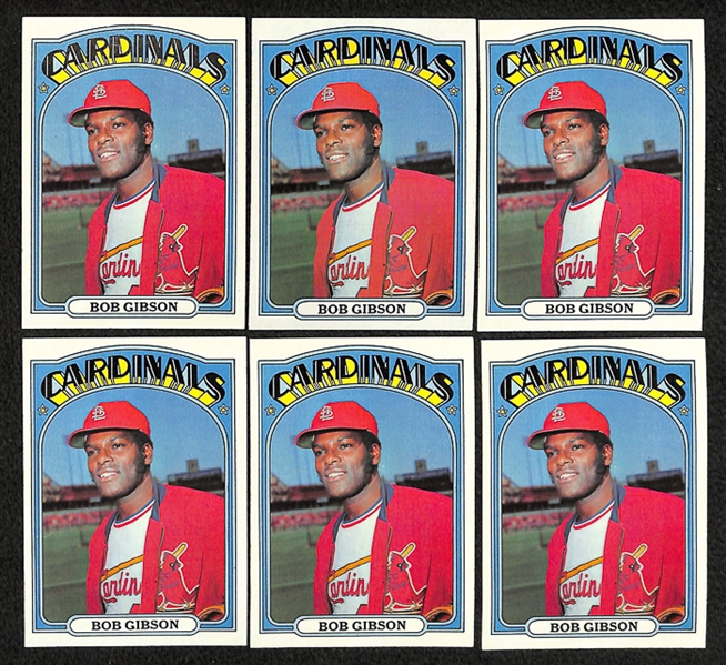 Lot of 2500+ 1972 Topps Baseball Cards in Vending Boxes w. Fisk Rookie Card x3