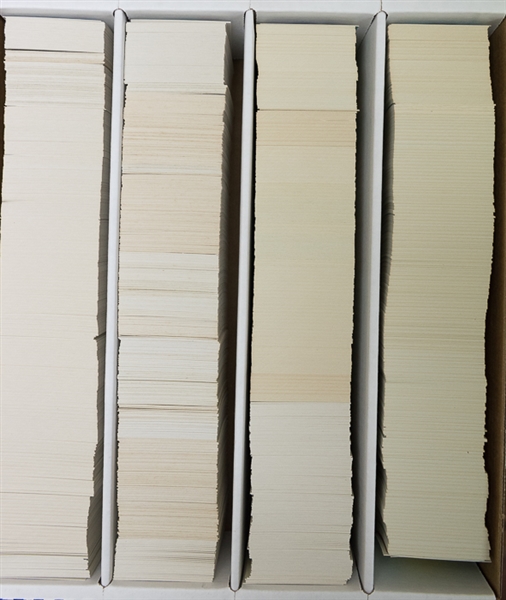 Lot of 10,000+ 1980-1987 Topps, Fleer, & Donruss Baseball Cards