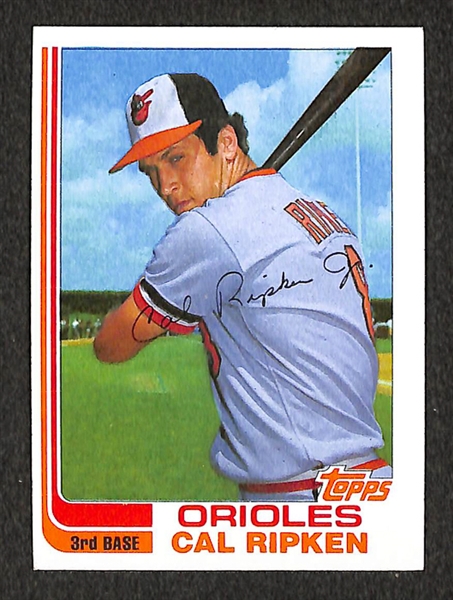 Lot of 42 Cal Ripken Jr. Rookie & Second Year Cards - Topps/Donruss/Fleer