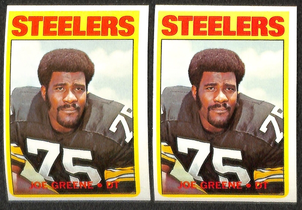 Lot of 15 Topps HOF Football Cards Including 1971 Bradshaw Rookie Card