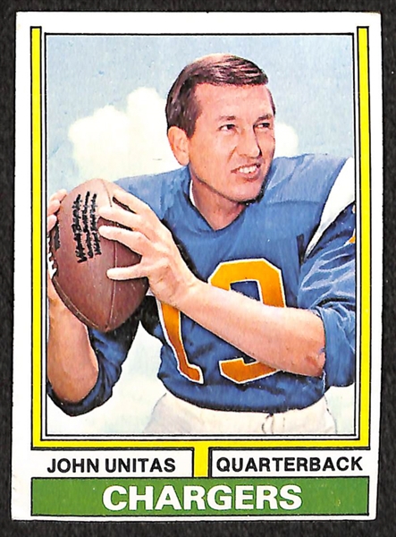 Lot of 12 Johnny Unitas Topps Cards w. 2 - 1959 Cards