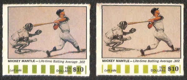 Lot of 8 Mickey Mantle inc. 1969 Topps, (2) 1969 Amoco Gas Street, and more 