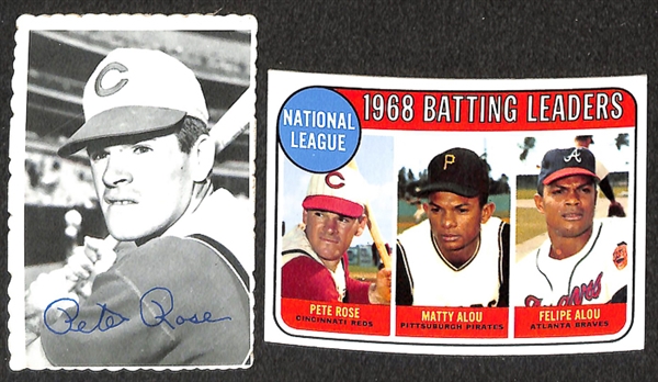Lot of 45 Pete Rose Cards from 1966 to 1978