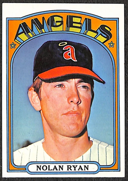 Lot of 16 Nolan Ryan 1972 Topps Cards (Card #595)