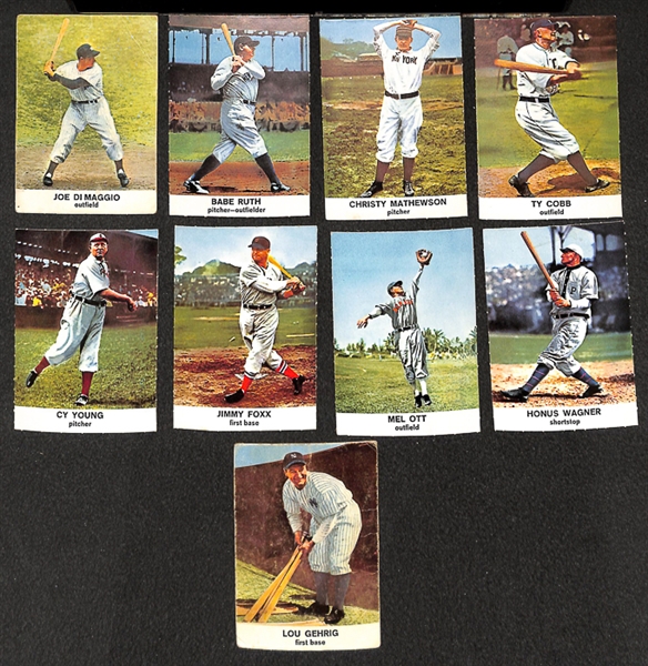 1961 Golden Press Complete Baseball Card Set  & 5 Extra Cards
