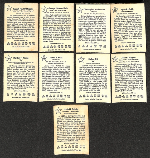 1961 Golden Press Complete Baseball Card Set  & 5 Extra Cards