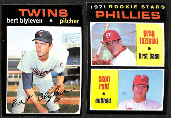 Lot of 44 Topps Rookie Cards of Star Players from 1962-1978 w. 1962 Gaylord Perry