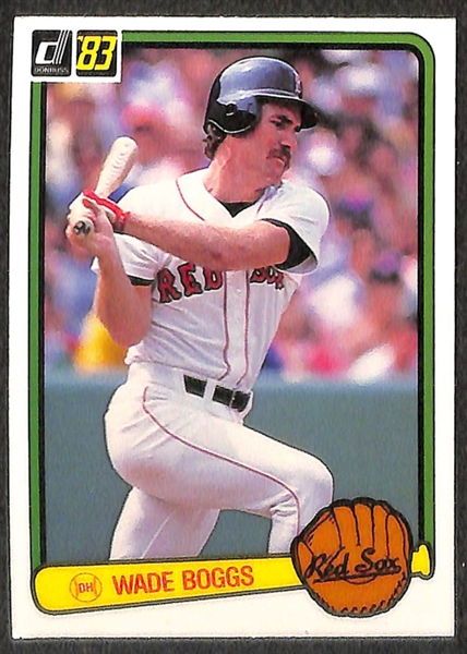Lot of 58 - 1983 Wade Boggs Rookie Cards - Topps/Donruss/Fleer