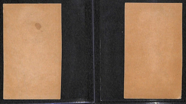 Lot of 2 1920 W516-1 Hall of Famer Cards - Grover Alexander & Roger Hornsby