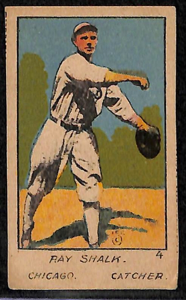 Lot of 2 1920 W516-1 Hall of Famer Cards - Tris Speaker & Ray Shalk