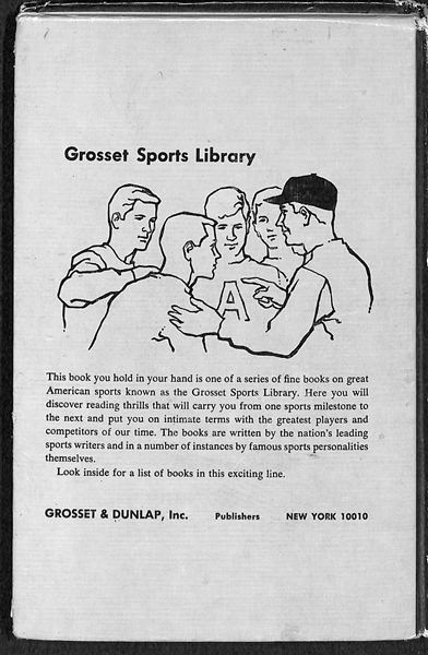 Johnny Unitas Autographed Hardback Book (Beckett LOA)