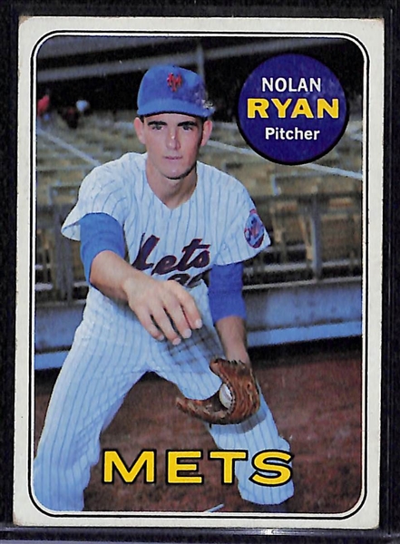 1969 Topps Nolan Ryan 2nd Year Card (#533)