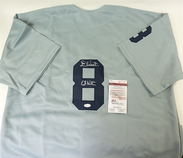 Don Wert Signed Detroit Tigers Style Jersey w/ 68 WSC Inscription (JSA COA)