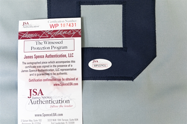 Don Wert Signed Detroit Tigers Style Jersey w/ 68 WSC Inscription (JSA COA)