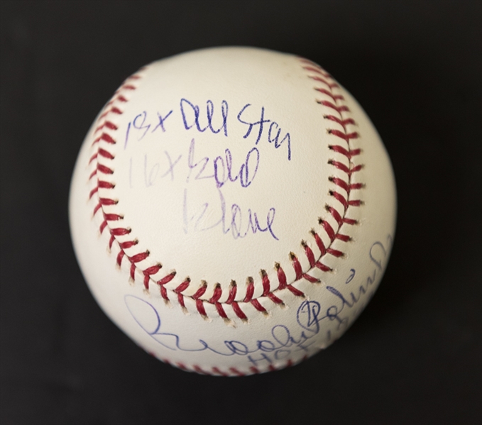 Brooks Robinson (HOFer) Signed Baseball w/ RARE 5 Inscriptions (JSA)