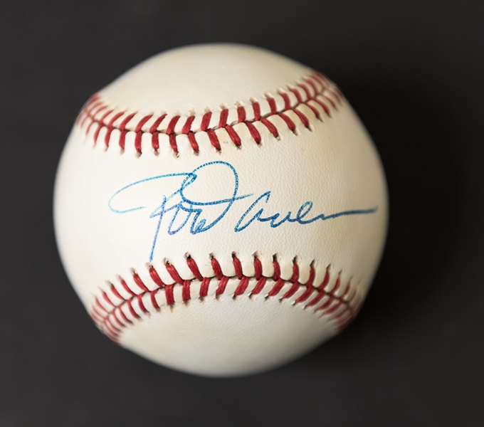 Lot of (2) HOF Signed Baseballs - Rod Carew and Rollie Fingers