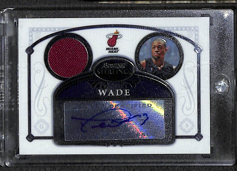 Lot of (13) Certified Autograph Basketball Cards inc. Vince Carter, Carmelo Anthony, Dwyane Wade, Jaylen Brown