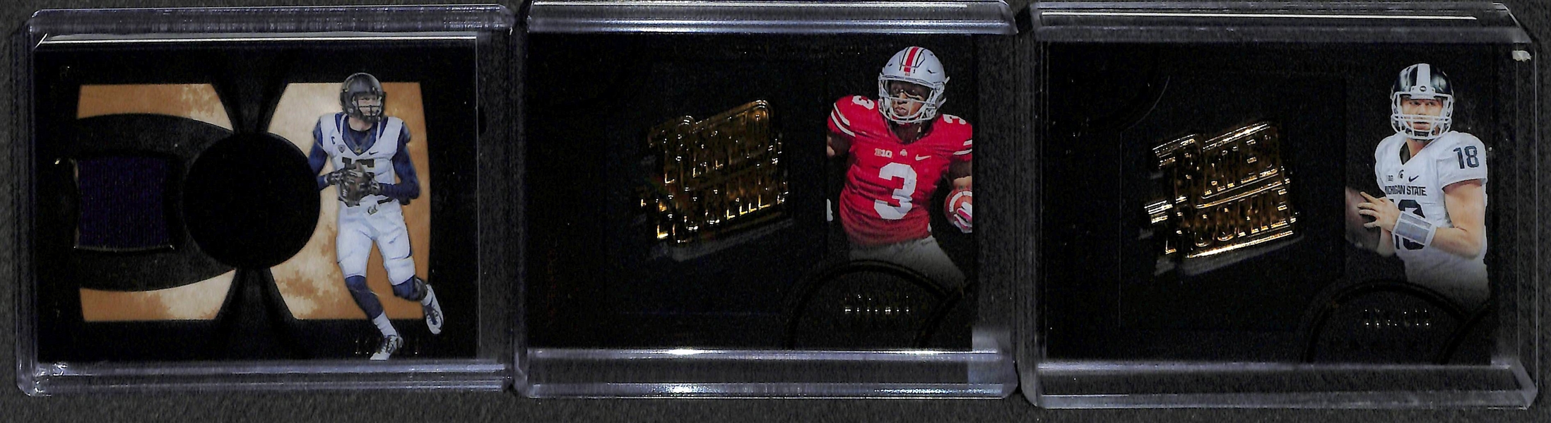Lot of (30) 2016 Panini Black Gold Certified Football Autograph, Jersey, and Insert Cards (mostly rookies) w/ Dan Marino, Carson Wentz, Joey Bosa (Patch), Joe Namath,  Quad Relics, Derrick Henry, +