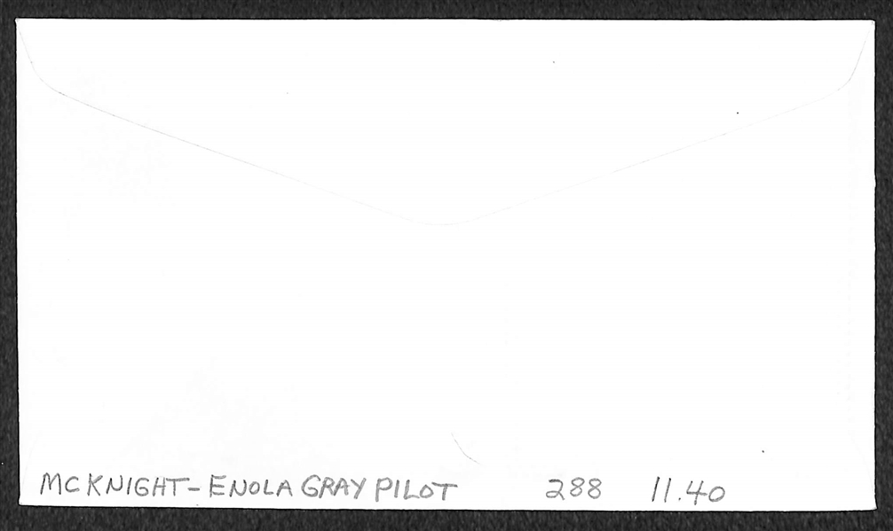  Sally Ride & Charles McKnight Autographed Envelope Lot
