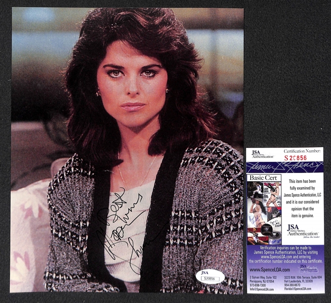 Lot of 3 - 8 x 10 Autographed Photos of Joan Rivers, Maria Shriver, & Barbara Walters - All JSA