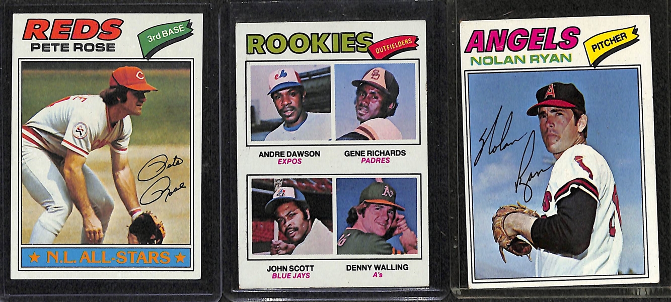 1977 Topps Baseball Card Complete Set w. Andre Dawson Rookie Card