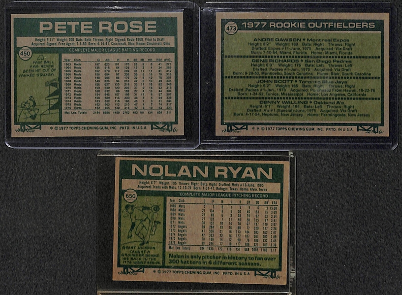 1977 Topps Baseball Card Complete Set w. Andre Dawson Rookie Card