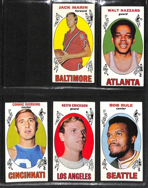 1969-70 Topps Basketball Complete Set (99 Cards) w. Lew Alcindor Rookie Card