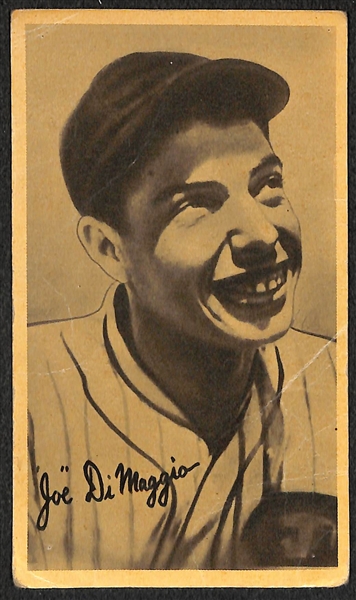 1937 Goudey Wide Pen Premium R314 Joe DiMaggio