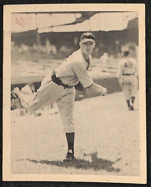 Lot of 3 - 1939 Play Ball Cards of Tobin, Klinger, & McNair