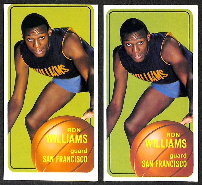 Lot of 38 - 1970-71 Topps Basketball Cards w. Lew Alcindor & Bill Bradley