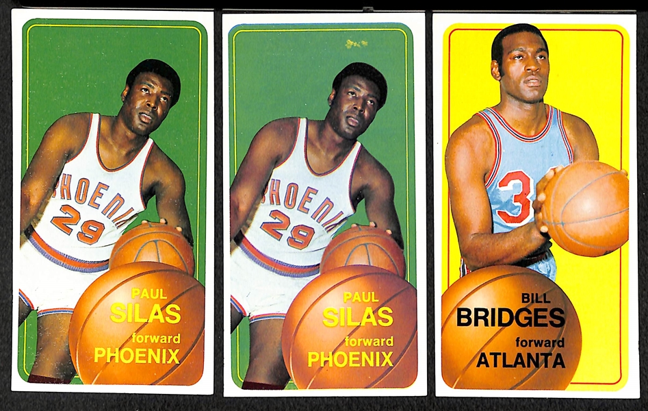 Lot of 38 - 1970-71 Topps Basketball Cards w. Lew Alcindor & Bill Bradley