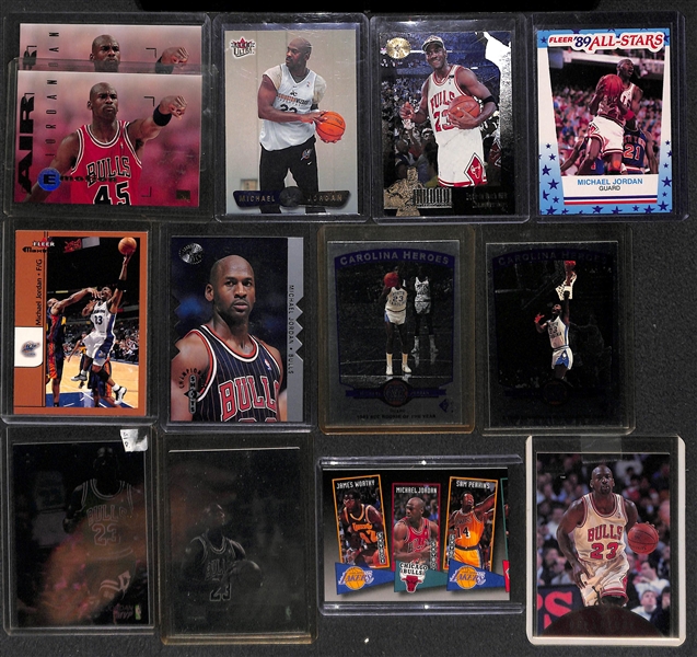 Lot of 80 Michael Jordan Insert Cards