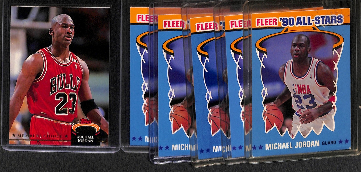 Lot of 80 Michael Jordan Insert Cards
