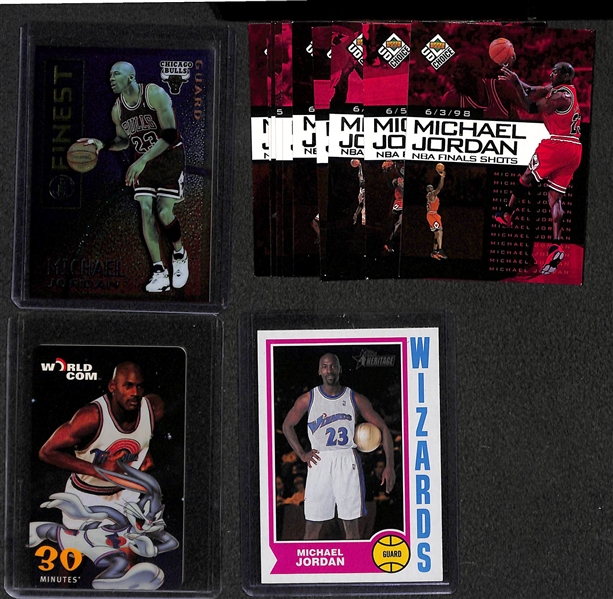 Lot of 58 Michael Jordan Insert Cards